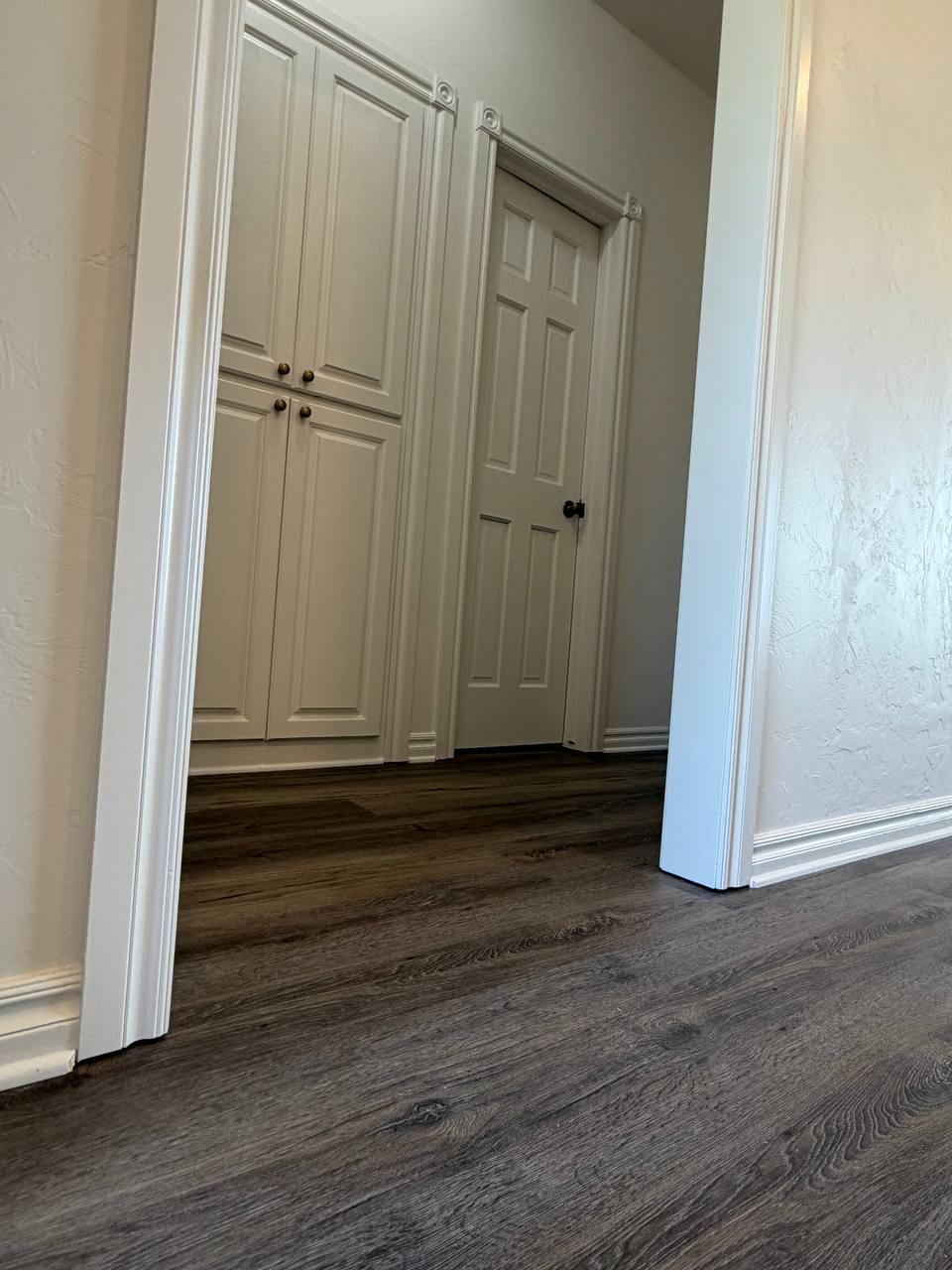 Detail — refinished doors & millwork