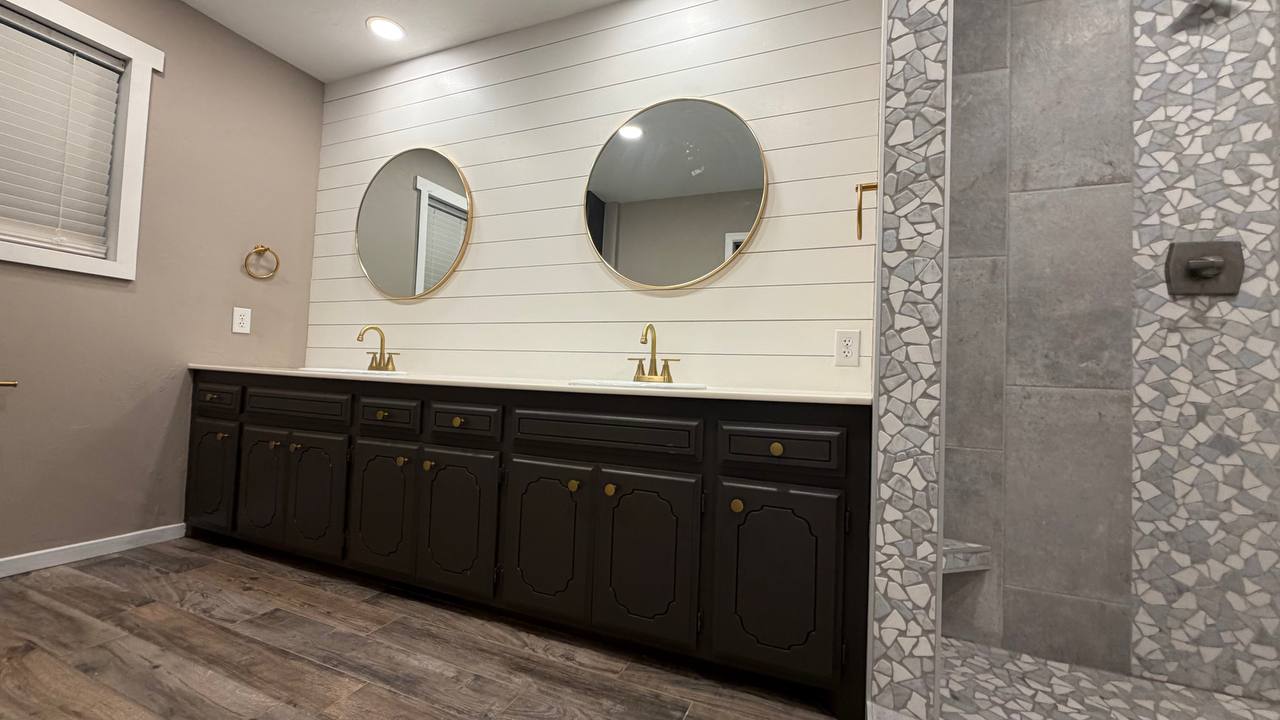 Bathroom Remodel after