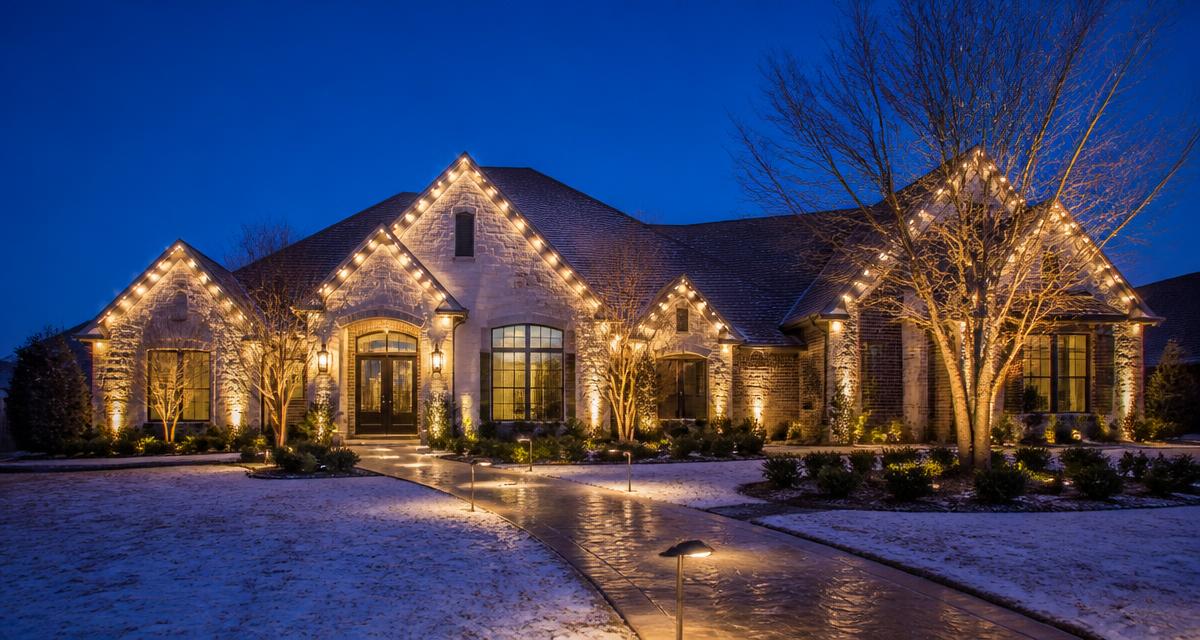Holiday Lighting Done Right: A Shawnee Homeowner's Guide